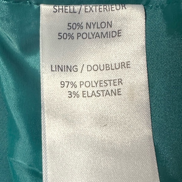 AG Phillips Teal Designer Sheath Dress Size 12 - Picture 8 of 9